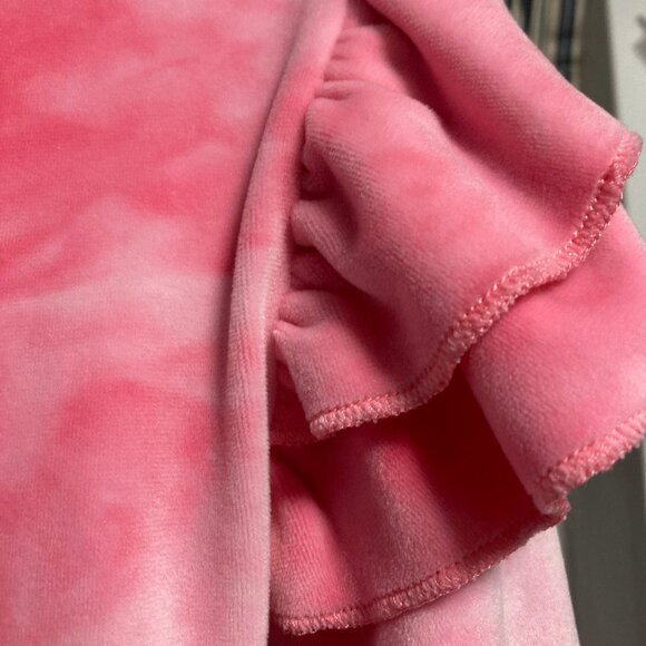 btween Girls Velor Track Suit Size 8 Pink EUC - Picture 7 of 11